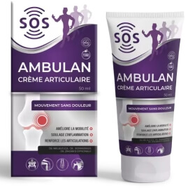 Ambulan Crème pour les douleurs articulaires et dorsales Maroc